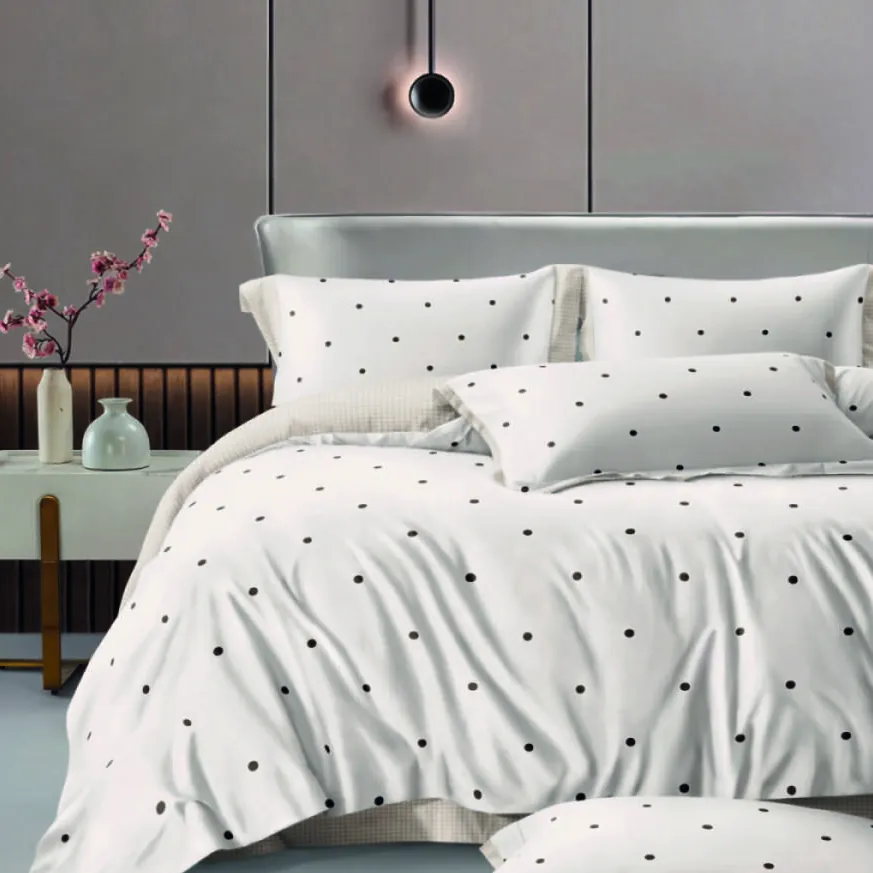 Bed linen set “Polka dots”, ranforce, single